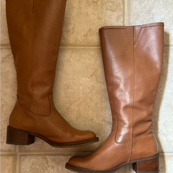 Lucky Brand Heston Gingerbread Oiled Wide Clf Boot - Picture 6 of 12